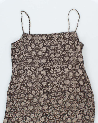 Vintage 90s Anne Klein Silk Dress - M