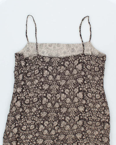 Vintage 90s Anne Klein Silk Dress - M