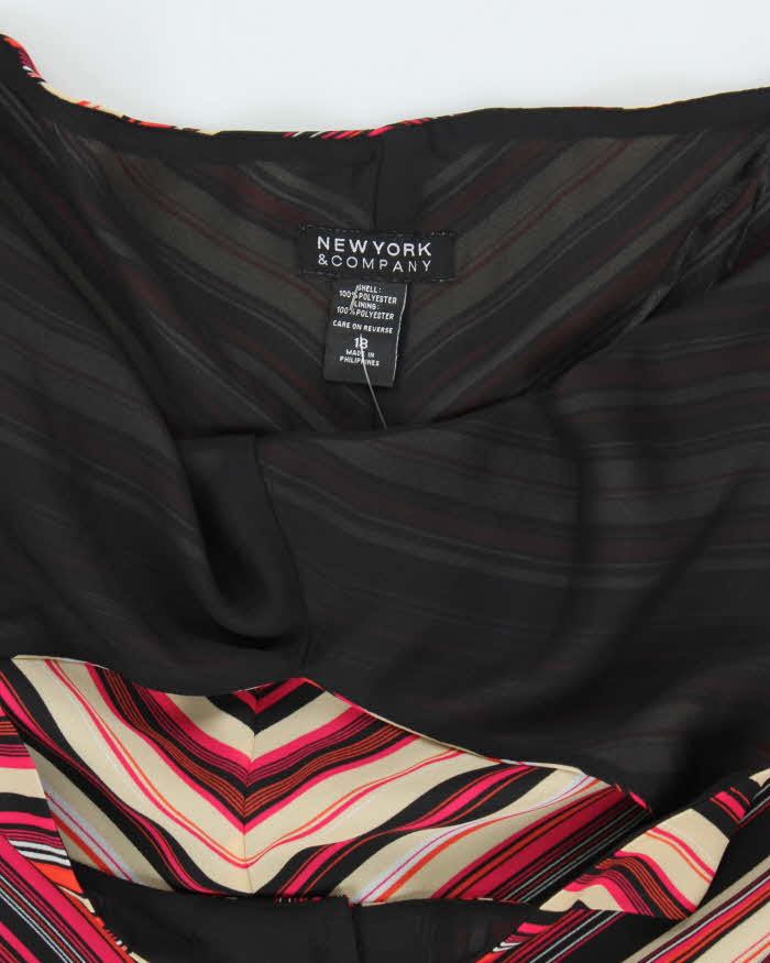 Vintage Y2k 00s New York & Company Halter Dress - L