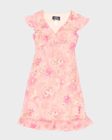 Vintage 90s City Triangles Floral Dress - S