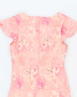 Vintage 90s City Triangles Floral Dress - S