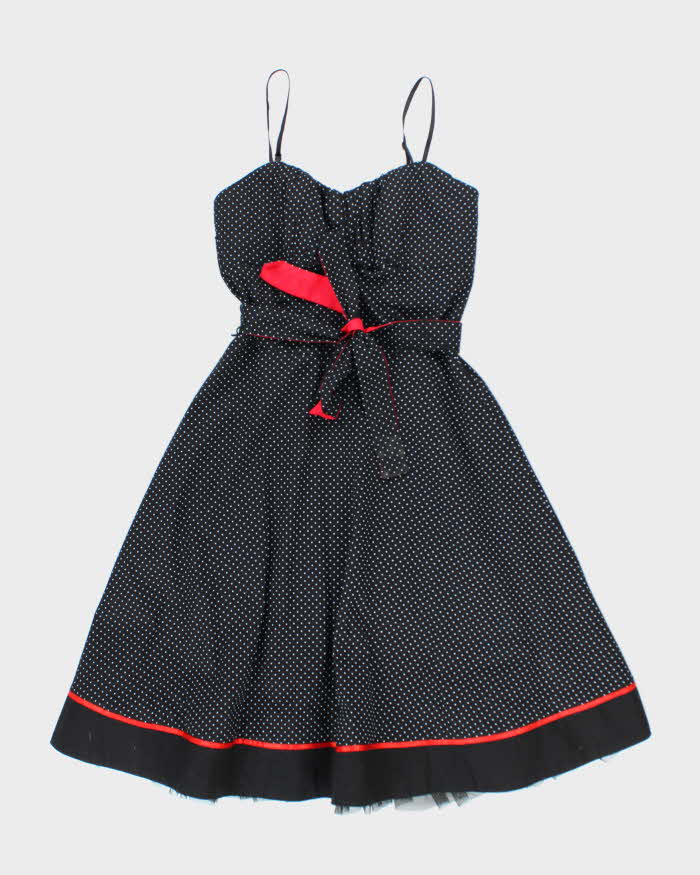 Vintage 00s Ruby Rox Polka Dot Dress - XS