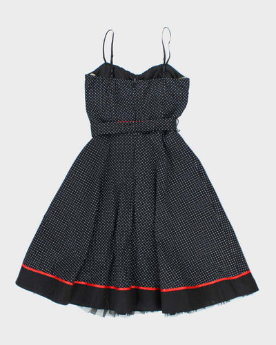 Vintage 00s Ruby Rox Polka Dot Dress - XS