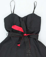 Vintage 00s Ruby Rox Polka Dot Dress - XS