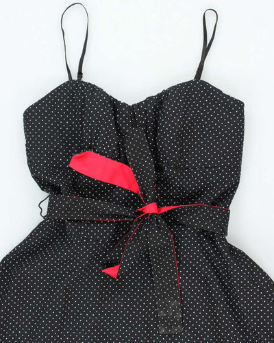 Vintage 00s Ruby Rox Polka Dot Dress - XS