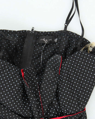 Vintage 00s Ruby Rox Polka Dot Dress - XS