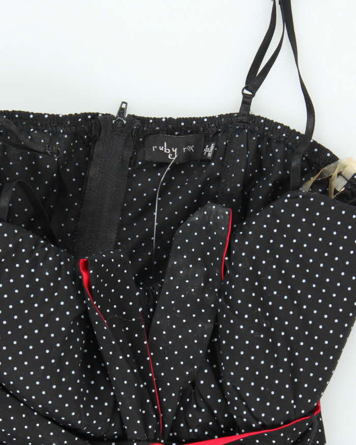 Vintage 00s Ruby Rox Polka Dot Dress - XS