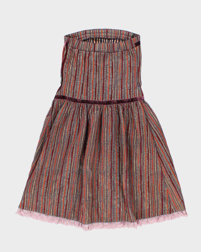 Vintage 00s Noi & Voi Velvet Dress - S