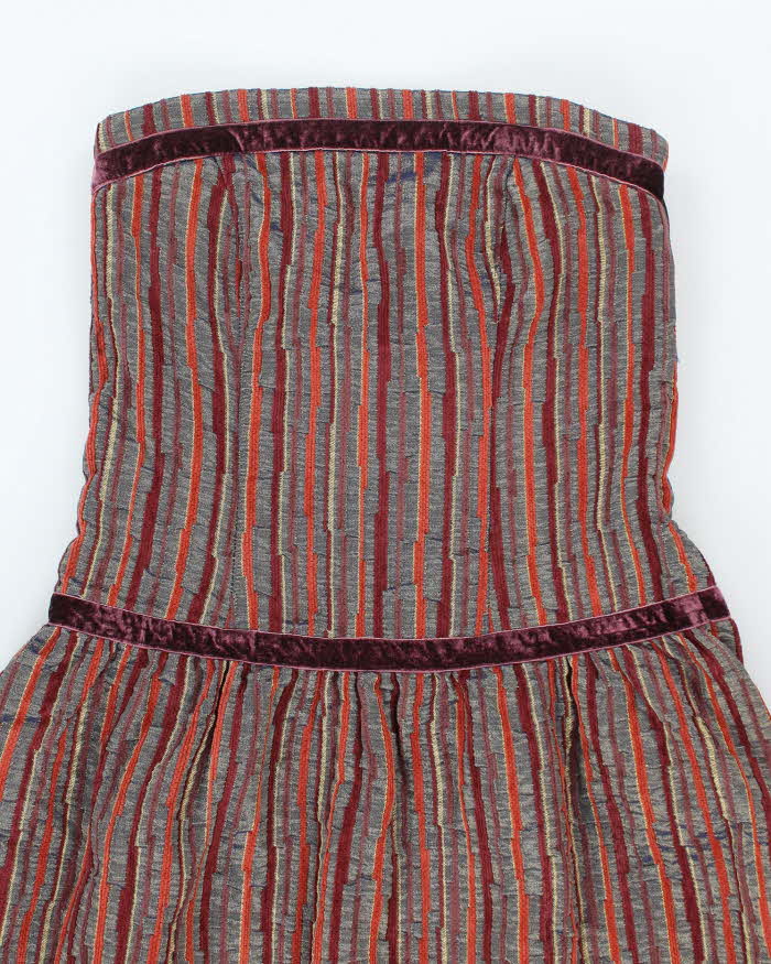 Vintage 00s Noi & Voi Velvet Dress - S