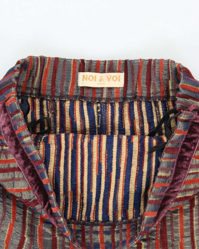 Vintage 00s Noi & Voi Velvet Dress - S