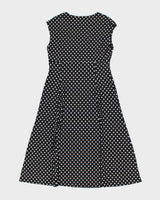 Vintage 00s Chaps Polka Dot Dress - M