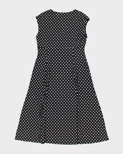 Vintage 00s Chaps Polka Dot Dress - M