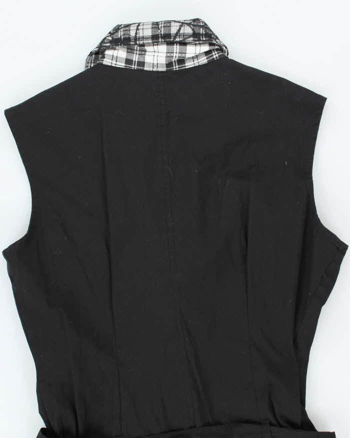 Vintage Y2k 00s Zip-Up Dress - M