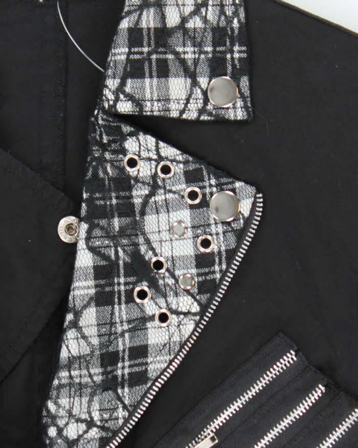 Vintage Y2k 00s Zip-Up Dress - M