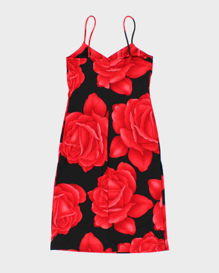 Vintage 90s La Belle Floral Dress - S