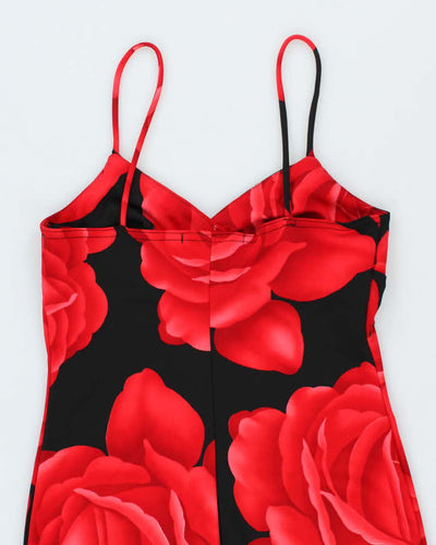 Vintage 90s La Belle Floral Dress - S