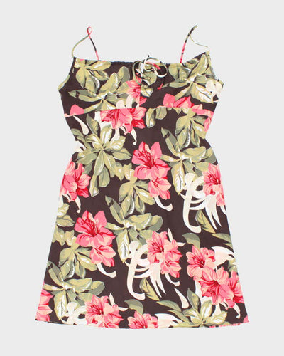 Vintage 90s Two Roads Floral Dress - XXL