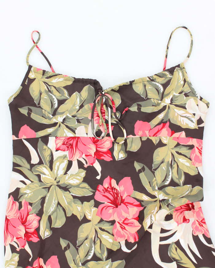 Vintage 90s Two Roads Floral Dress - XXL