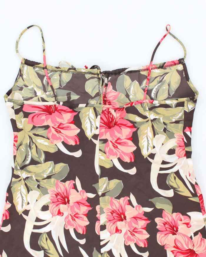 Vintage 90s Two Roads Floral Dress - XXL