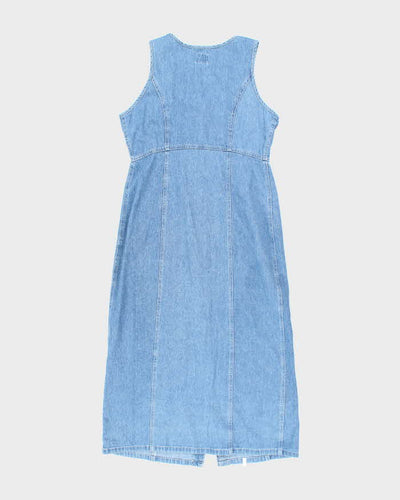 Vintage 90s Candy Jeans Dungaree Denim Dress - M