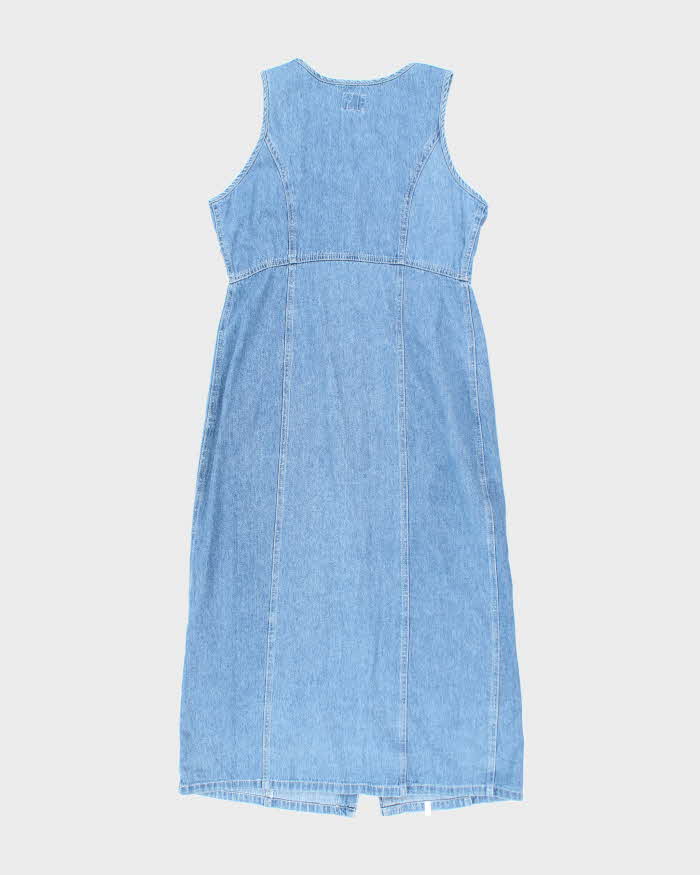 Vintage 90s Candy Jeans Dungaree Denim Dress - M