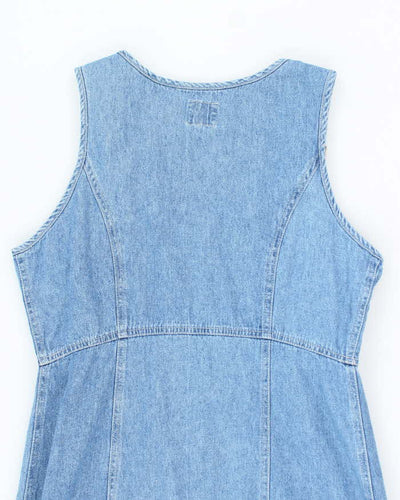 Vintage 90s Candy Jeans Dungaree Denim Dress - M
