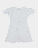 Vintage Y2k 00s Cover Me Beaded Sheer Dress - M