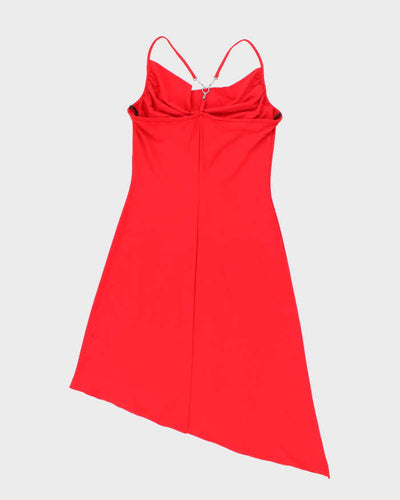Vintage Y2k 00s M Collection Cowl Neck Dress - S