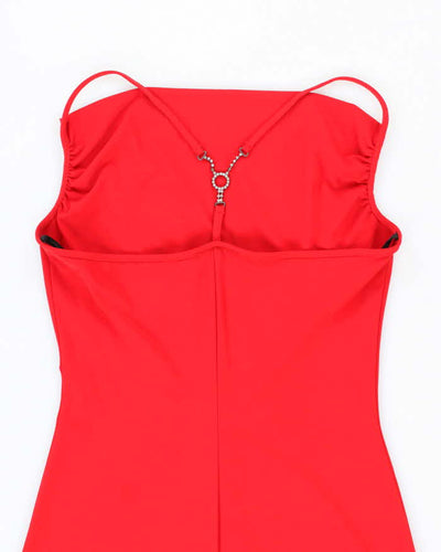 Vintage Y2k 00s M Collection Cowl Neck Dress - S