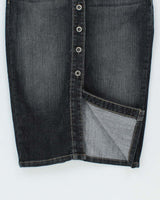 Deadstock Vintage Y2k 00s Seductions Denim Dress - XS