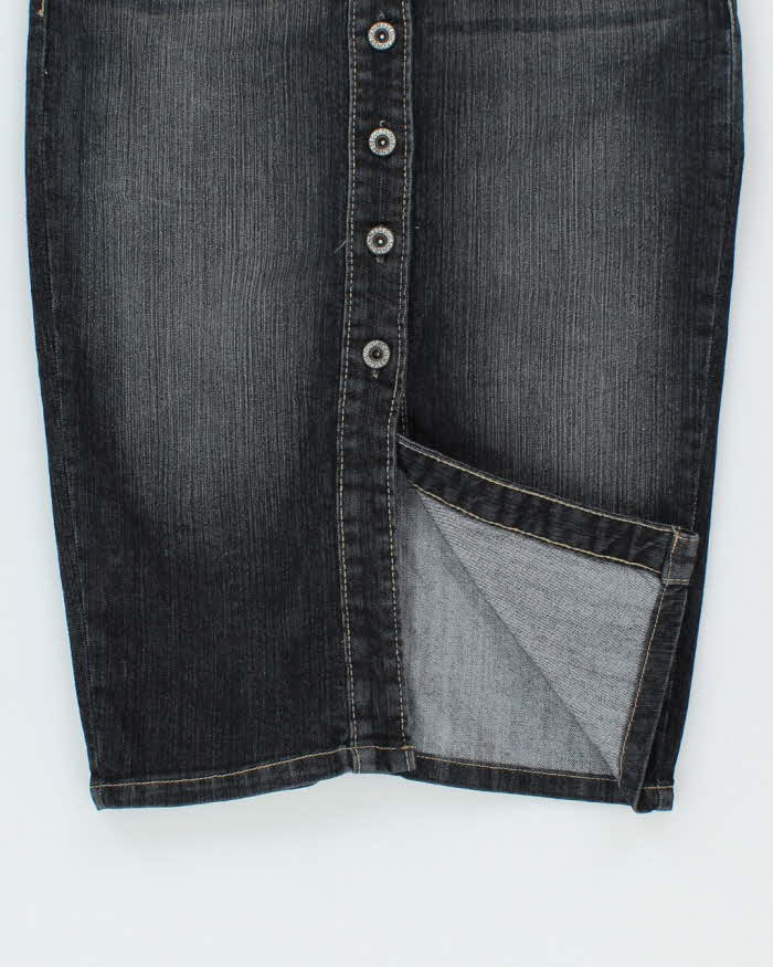 Deadstock Vintage Y2k 00s Seductions Denim Dress - XS