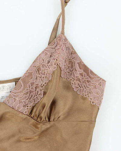 Vintage Y2k 00s La Senza Satin Slip Dress - S