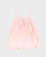 Vintage 90s La Senza Satin Slip Dress - M