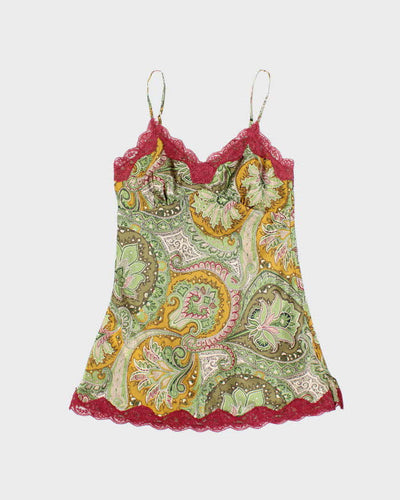 Vintage 90s Dynamite Satin Slip Dress - S