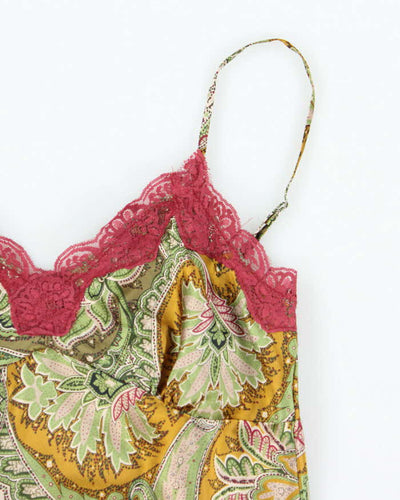 Vintage 90s Dynamite Satin Slip Dress - S