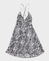 Vintage Y2k 00s La Vie En Rose Backless Slip Dress - S