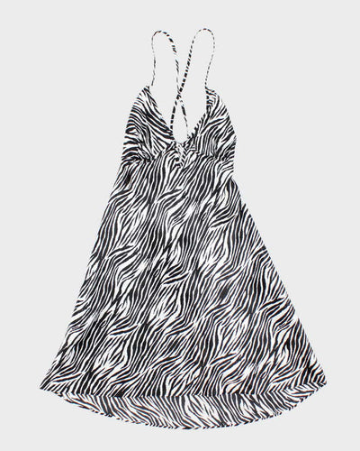 Vintage Y2k 00s La Vie En Rose Backless Slip Dress - S