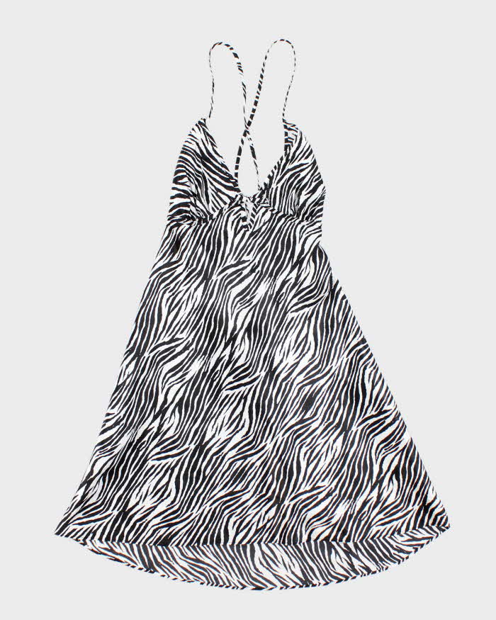 Vintage Y2k 00s La Vie En Rose Backless Slip Dress - S