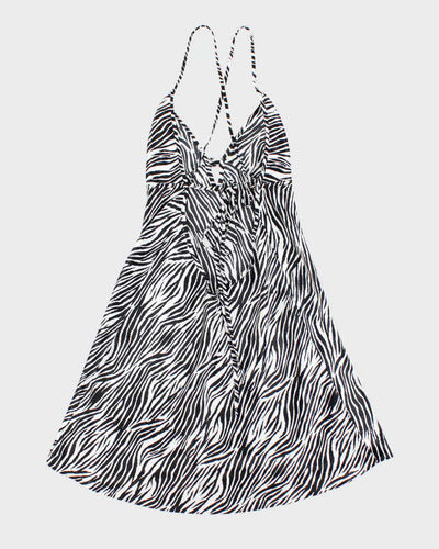 Vintage Y2k 00s La Vie En Rose Backless Slip Dress - S