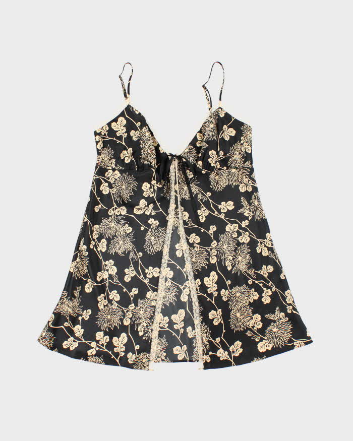 Vintage Y2k 00s Victoria's Secret Tie-Front Slip Dress - S