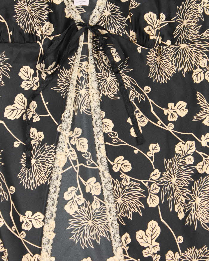 Vintage Y2k 00s Victoria's Secret Tie-Front Slip Dress - S