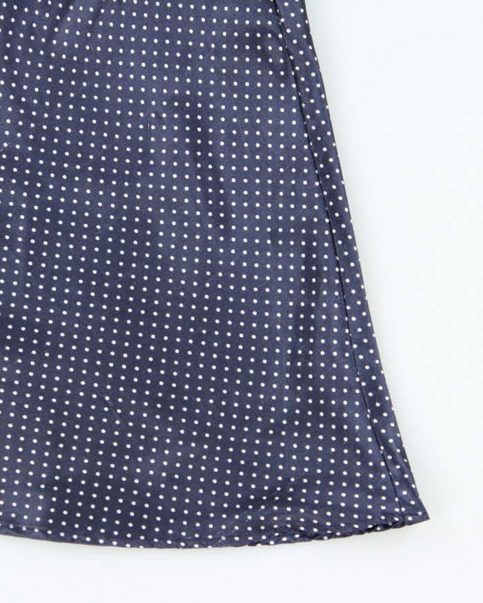 Vintage Y2k 00s La Vie En Rose Polka Dot Slip Dress - S