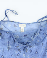 Vintage Y2k 00s La Senza Mesh Slip Dress - S