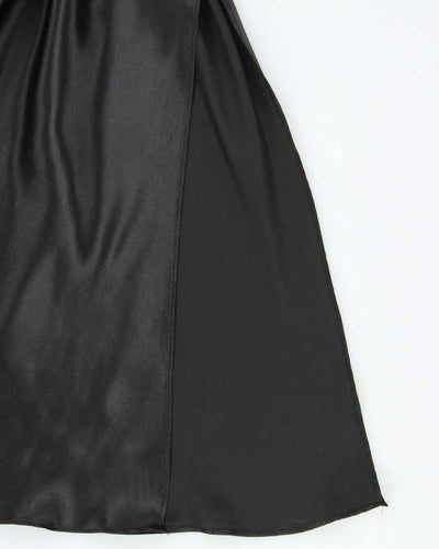 Vintage Y2k 00s La Vie En Rose Satin Slip Dress - L