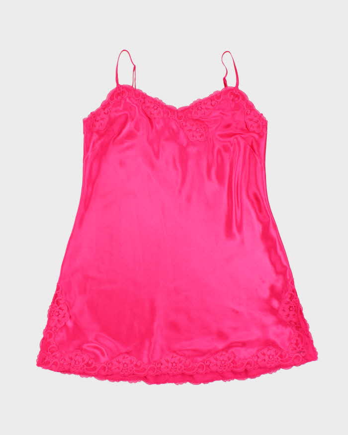 Vintage Y2k 00s La Senza Satin Dress - L