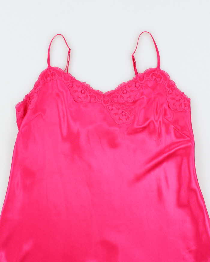 Vintage Y2k 00s La Senza Satin Dress - L