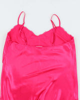 Vintage Y2k 00s La Senza Satin Dress - L