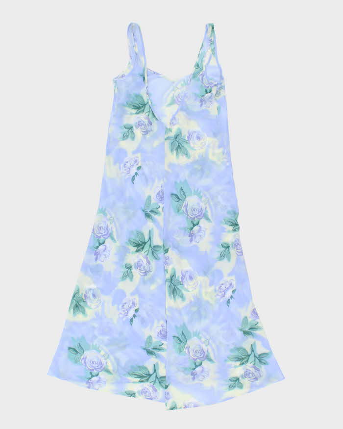 Vintage 90s La Senza Floral Sheer Dress - S