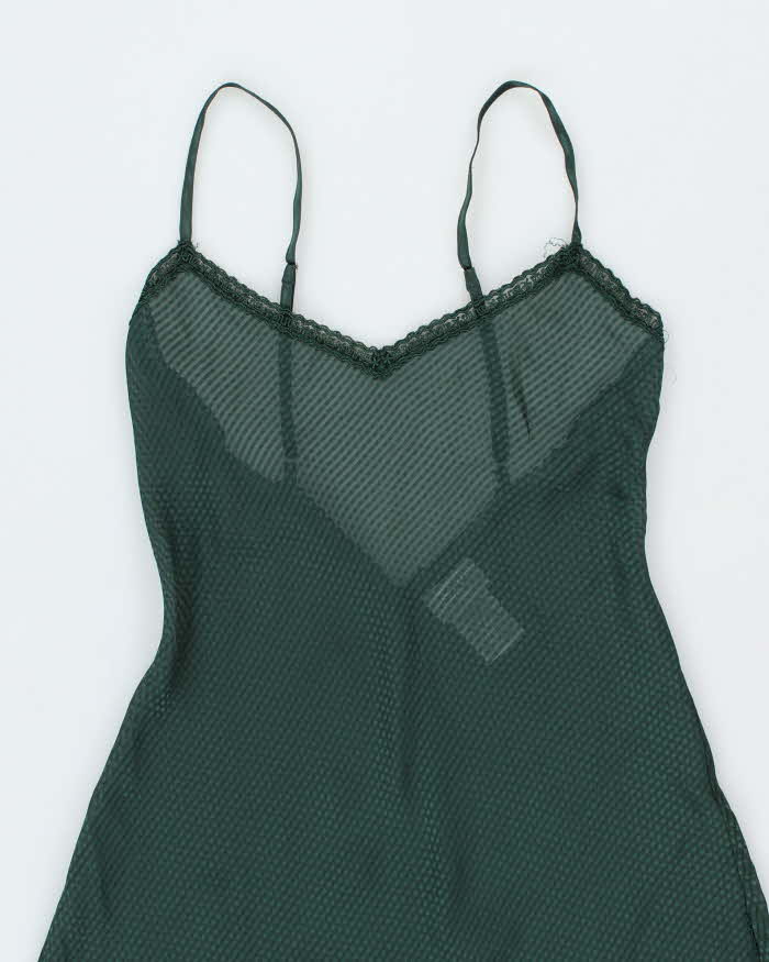 Vintage 90s La Senza Sheer Dress - S
