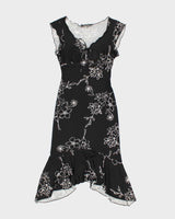 Vintage 90s Ramage Floral Dress - M